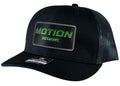 Snot Rocket Edition Black/Green Motion Fade Patch Hat - Motion Raceworks