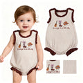 SR3336 It's Alright To be Little Bitty Baby Girls Sleeveless Bubble Romper