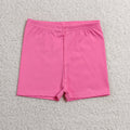 SS0826 Girls Pink Yoga Bottom Shorts