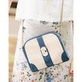 Susu - Small Crossbody Bag Off White Blue