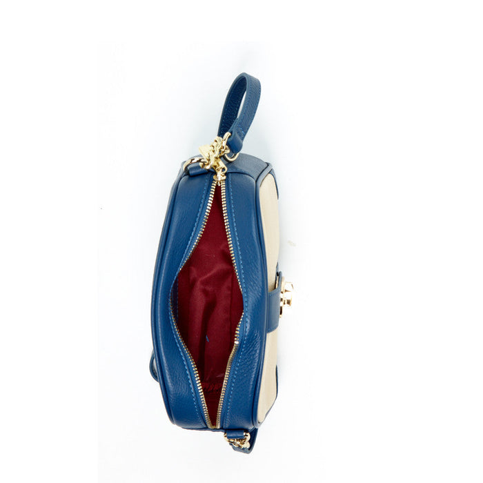 Susu - Small Crossbody Bag Off White Blue