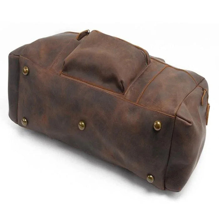 The Asta Weekender | Handcrafted Leather Duffle Bag by Steel Horse Leather