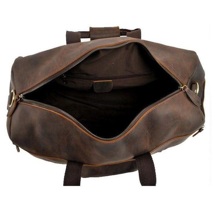 The Asta Weekender | Handcrafted Leather Duffle Bag by Steel Horse Leather