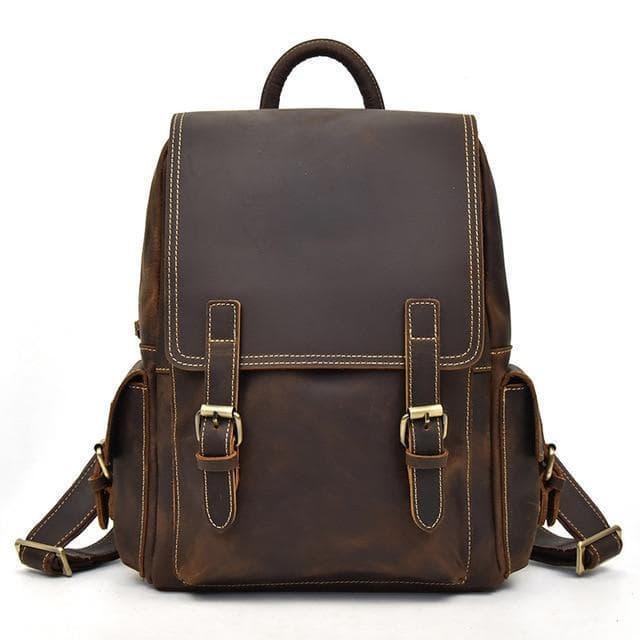The Freja Backpack | Handcrafted Leather Backpack by Steel Horse Leather