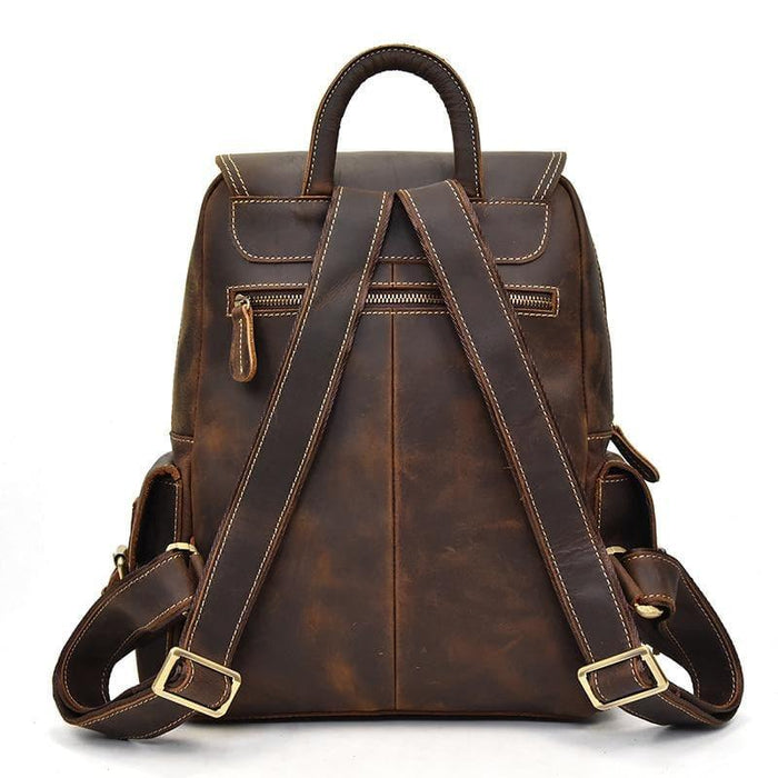 The Freja Backpack | Handcrafted Leather Backpack by Steel Horse Leather