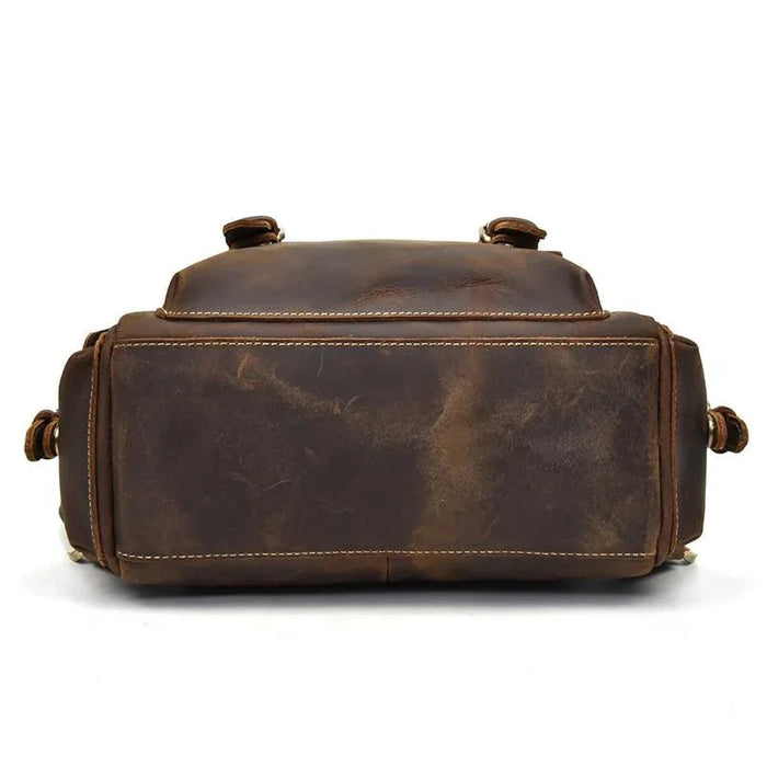 The Freja Backpack | Handcrafted Leather Backpack by Steel Horse Leather