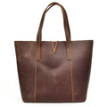 The Taavi Tote | Handcrafted Leather Tote Bag by Steel Horse Leather