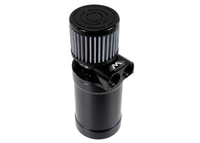 Top Loader Billet Internally Baffled Oil Catch Can (Dual 10AN Port) - Motion Raceworks