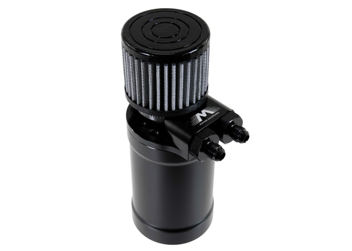 Top Loader Billet Internally Baffled Oil Catch Can (Dual 10AN Port) - Motion Raceworks