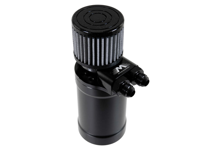 Top Loader Billet Internally Baffled Oil Catch Can (Dual 10AN Port) - Motion Raceworks