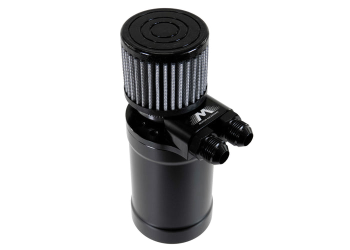 Top Loader Billet Internally Baffled Oil Catch Can (Dual 10AN Port) - Motion Raceworks