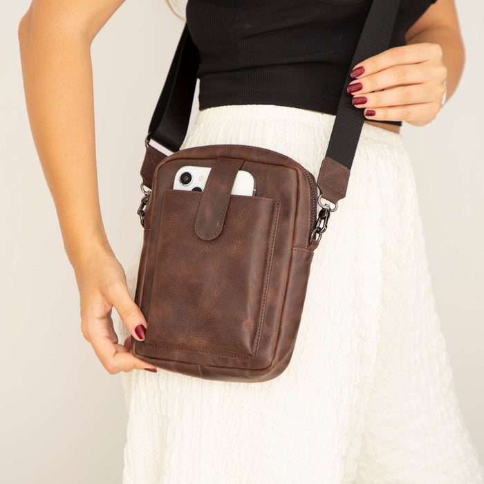TORANATA - Ajo Leather Crossbody Bag – Genuine Leather Purse