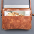 TORANATA - Seward Leather Laptop Bag with Shoulder Strap - MacBook Sleeve 14" & 16"