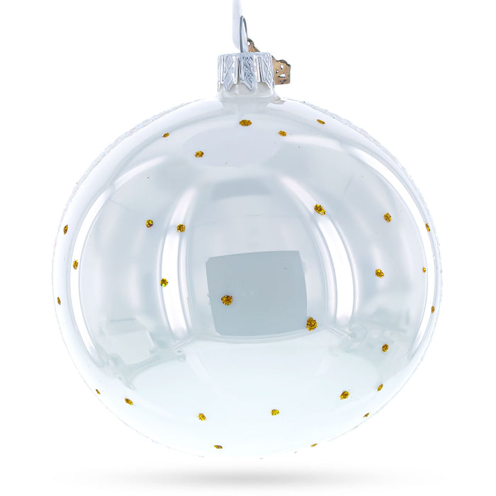 Tuscany, Italy Country Side Painting Glass Ball Christmas Ornament 4 Inches