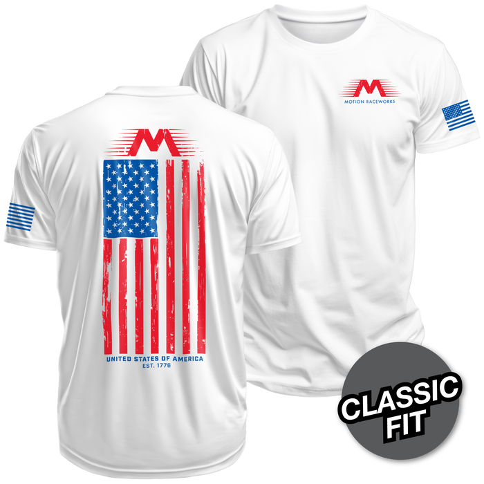 White Freedom Shirt (Gildan Material)