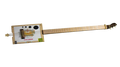 Wooden Cigar Box Guitar Plans DIY 3 String Musical Instrument Build Your Own