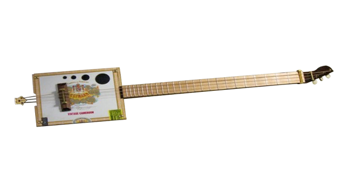 Wooden Cigar Box Guitar Plans DIY 3 String Musical Instrument Build Your Own