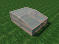 Wooden DIY Greenhouse Plans - Hoop House Grow Veggies Plants 6'x8' Build Your Own